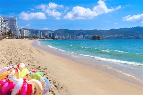 México Acapulco resort playas y vistas panorámicas al mar cerca de Zona