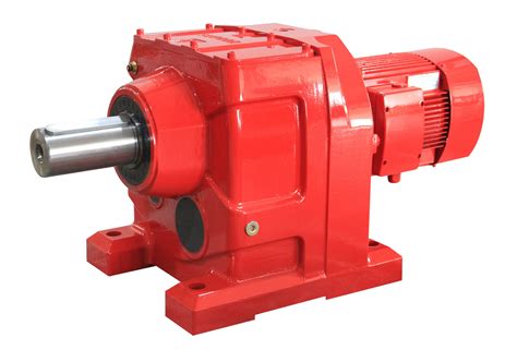 Foot And Flange Mounted Inline Coaxial Helical Geared Motor R Series