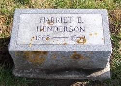 Harriet E Hattie Henderson 1868 1959 Find a Grave äreminne