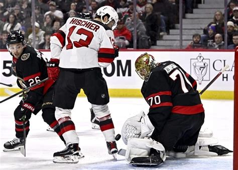 A Step Back Ottawa Senators Fall Flat In Loss To New Jersey Devils