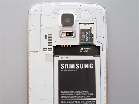 How To Insert And Replace The Sd Card On The Galaxy S5 Android Central