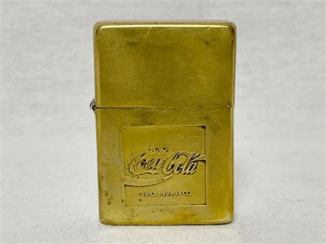 【やや傷や汚れあり】【zippo Coca Cola】ジッポ コカコーラ 1993 オイルライター ジッポー 喫煙具の落札情報詳細