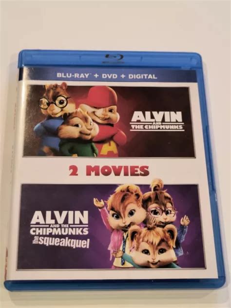 ALVIN AND THE Chipmunks-Alvin and the Chipmunks The Squeakquel Blu-ray ...