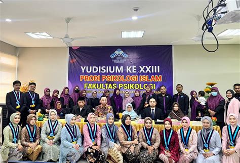 Yudisium Ke 23 Fakultas Psikologi UIN RF Palembang