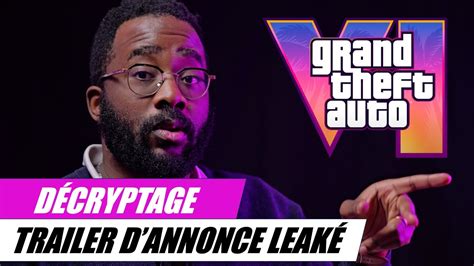 DÉCRYPTAGE ULTIME du Trailer GTA 6 Ce que Vous Avez MANQUÉ