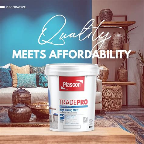 Plascon - Meet Plascon TradePro High Hiding Matt – where premium