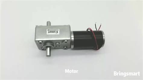 A58sw31zys 12 24v Worm Gear Motor 7 470 Rpm Reversed Dc Motor Electric Dc Motor Double Shaft For