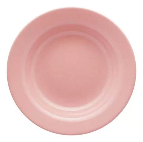 Plato Hondo Biona Donna Donna Color Rosa Claro Mercadolibre