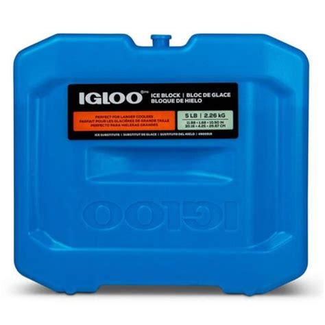 IGLOO REUSABLE ICE BLOCK XL MAXCOLD ULTRATHERM GEL FREEZER BOX CAMPING