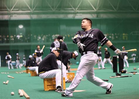 【ソフトバンク】山川穂高が即席サイン会 バットプレゼントも 「応援してます」の声飛び交う プロ野球写真ニュース 日刊スポーツ