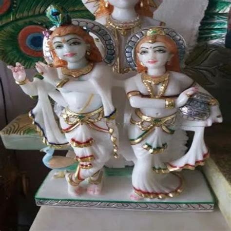 White Marble Radha Krishna Statue At Best Price In Jaipur By Shri