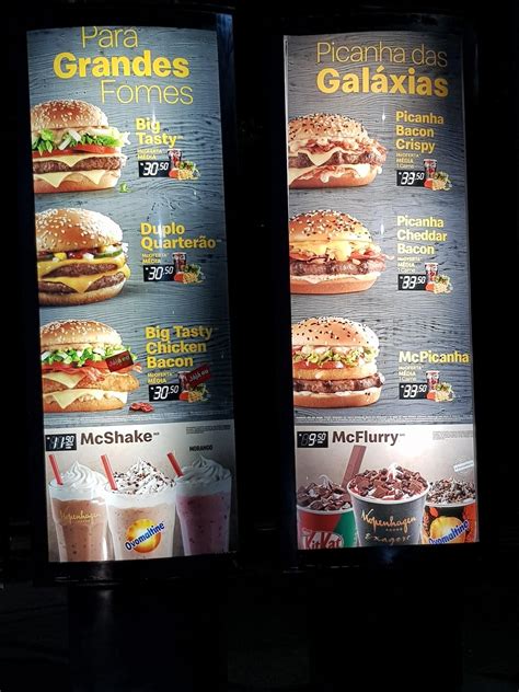 Mcdonald's São Pedro Da Aldeia - Menu em McDonald's restaurante, São Pedro da Aldeia, RJ-106