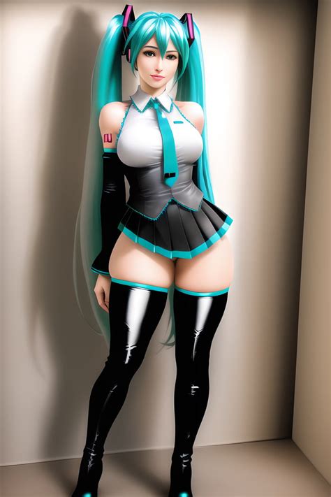 Voluptuous Hatsune Miku According To AI Generated By Myself 9GAG