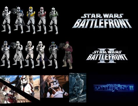 Clone Troopers Comparison : r/StarWarsBattlefront