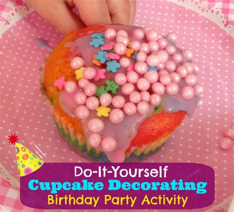 Diy Cupcake Decorating” Party Activity Supermommy