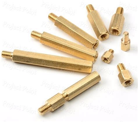 Mm M Brass Male Female Standoff Spacer Jackscrew Threaded Mounts