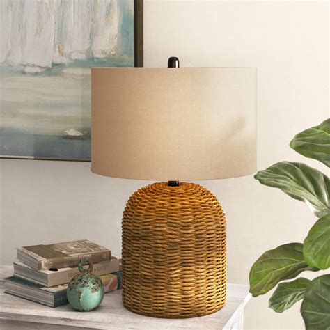 Sand And Stable Sumava Rattan Table Lamp And Reviews Wayfair