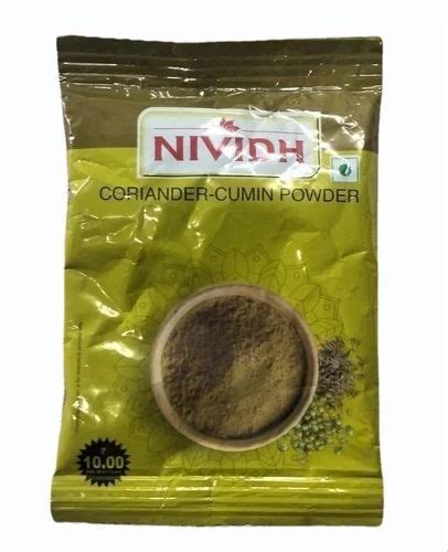 Dried Green Gm Nividh Coriander Cumin Powder Packet At Rs Packet