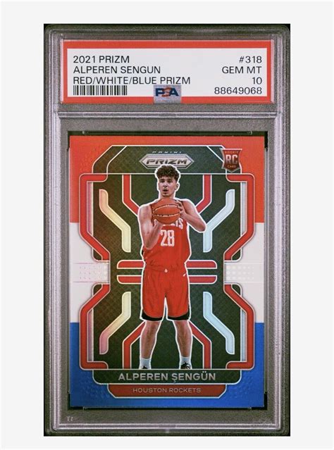 Alperen Sengun Prizm Red White Blue Price Guide Sports Card