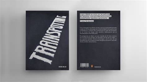 Trainspotting book cover on Behance