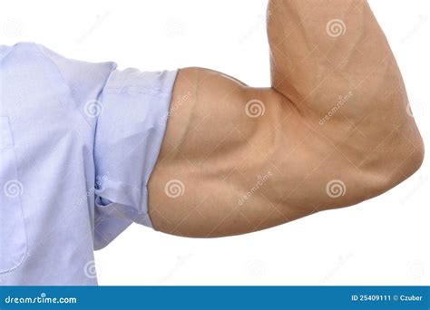 big biceps stock image image  male power veins elbow