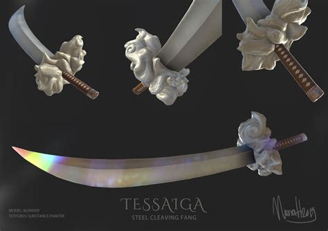 Artstation Tessaiga The Sword Of A Dog Demon Lord