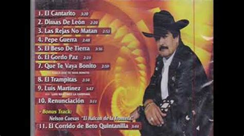 Beto Quintanilla Exitos Corridos Pesados Mix Las Mejores