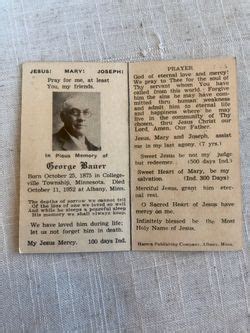 George Bauer M Morial Find A Grave