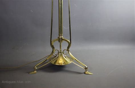 Antiques Atlas Arts And Crafts Brass Floor Lamp