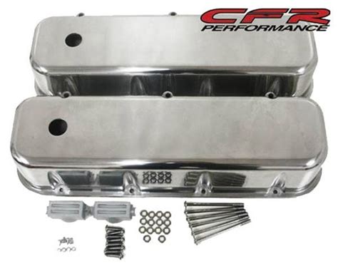 1965 95 Chevy Big Block 396 427 454 502 Tall Aluminum Smooth Billet Valve Covers