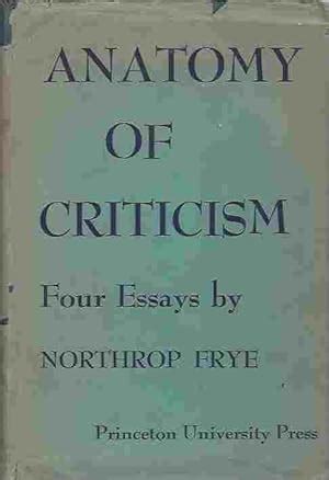 Anatomy Criticism by Northrop Frye - AbeBooks