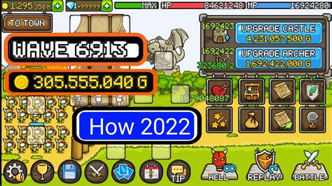 Grow Castle That S How I Increase Money And Heroes Max Level Youtube