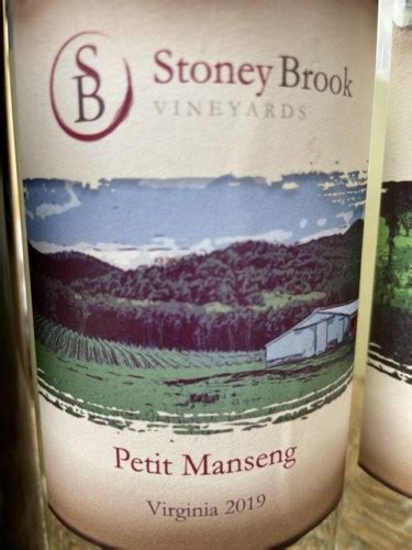 Stoney Brook Vineyards Petit Manseng Vivino Us