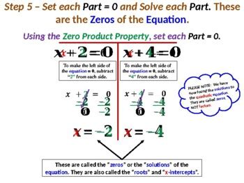 The Zero Product Property Rule The Silent Algebra Shortcut Turning Equations Into Solutions