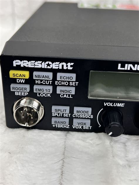 President Lincoln Ii Plus 10 And 12 Meter Radio Only Untested Ebay