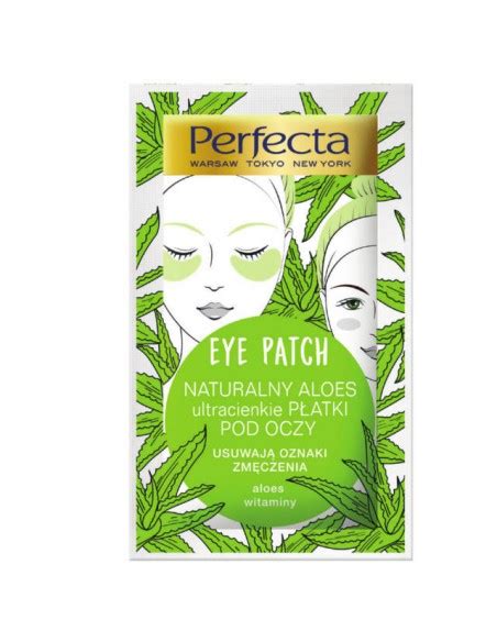 Perfecta Eye Patch Naturalne Aloesowe Hydro Elowe P Atki Pod Oczy Sztuki