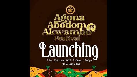 Agona Abodom Akwambo Festival 2023 Launching Float And Performance