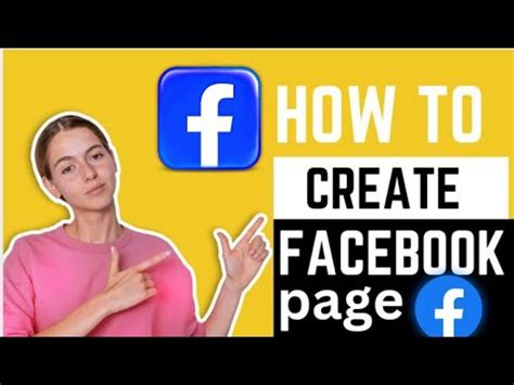 Create A Facebook Page Facebook Page Create Youtube