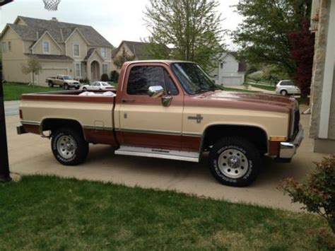 Find Used 1987 Chevrolet Silverado V10 Swb 4x4 Truck 52k Act Miles Rust