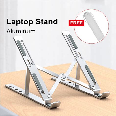 Aluminum Alloy Metal Adjustable Laptop Stand For To Inches