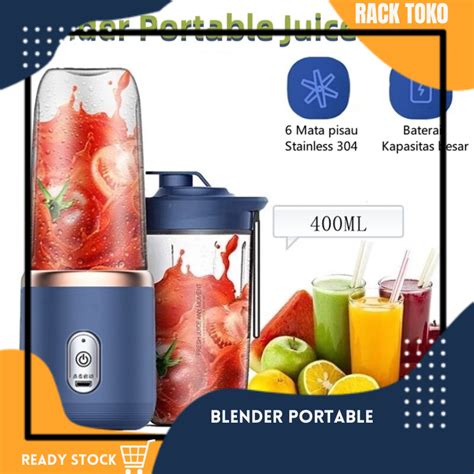 Jual Blender Portable Mini Juicer Blender Portable Rechargeable Mini