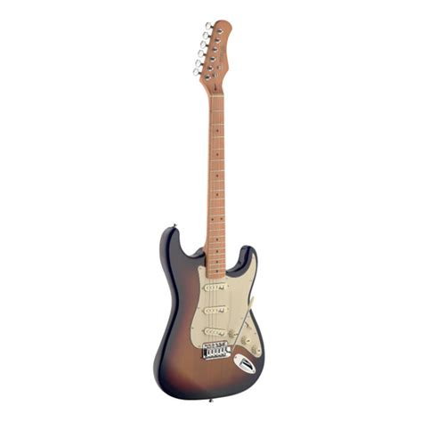 Guitarra Electrica Stratocaster Vintage Trastiera De Maple Color