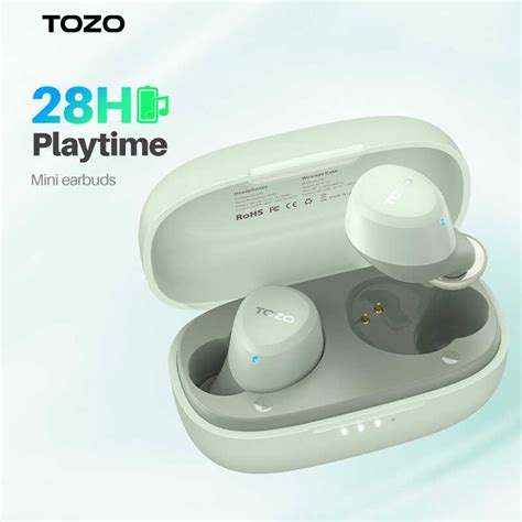 Tozo A1 Mini Wireless Mga Earbuds Bluetooth 5 3 Sa Ear Light Weight Headphones Built In Micro