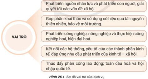 Quan sát hình 26 1 hãy tìm ví dụ cụ thể về một trong những vai trò của