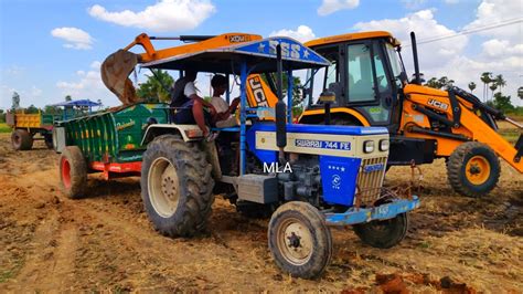 Swaraj Mahindra Power Plus Tractor With Fully Loaded