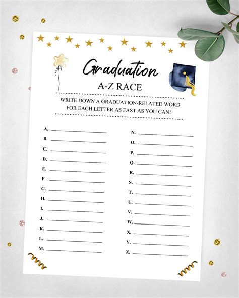graduation games printable 7