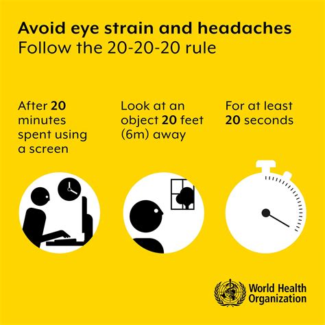 World - Prolonged screen or reading times can lead to eye strain, dry