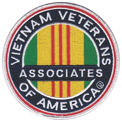 Associates Vietnam Veterans Of America 4 Inch Patch