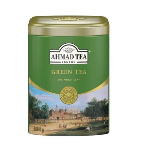 Ahmad Tea Green Tea Herbata Zielona Li Ciasta Puszka G Smacznego Pl