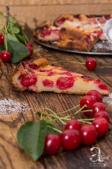 Clafoutis Cu Visine Retete Culinare Din Tara Bucatelor De Alice